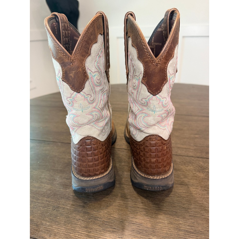 LADY REBEL BY DURANGO WOMEN'S COMPOSITE TOE SADDLE WESTERN BOOT - Picture 6 of 9
